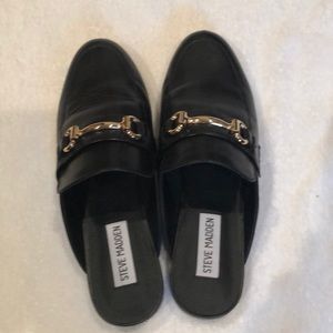 Steve Madden woman’s Kandi woman’s black slides
